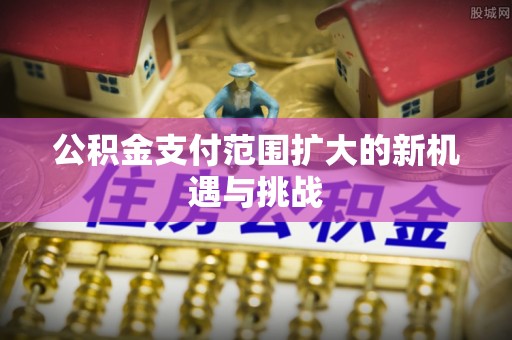 协助公积金支付范围扩大的新机遇与挑战