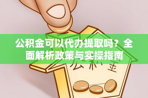 协助公积金可以代办提取吗？全面解析政策与实操指南