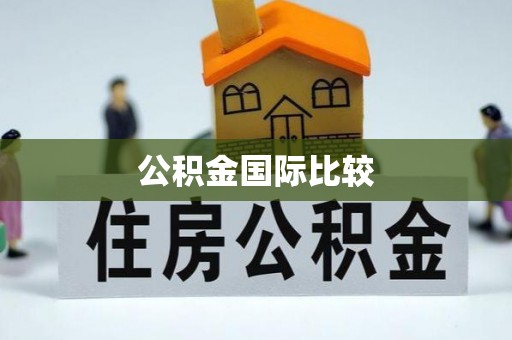 协助公积金国际比较