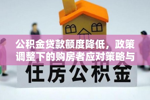 协助公积金贷款额度降低，政策调整下的购房者应对策略与未来趋势