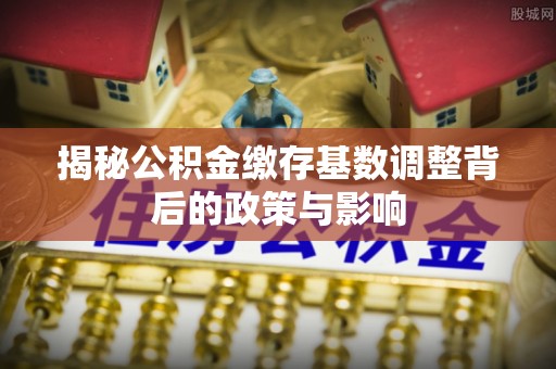 协助揭秘公积金缴存基数调整背后的政策与影响