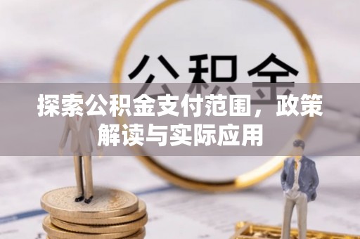 协助探索公积金支付范围，政策解读与实际应用
