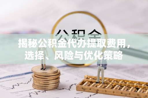 协助揭秘公积金代办提取费用，选择、风险与优化策略
